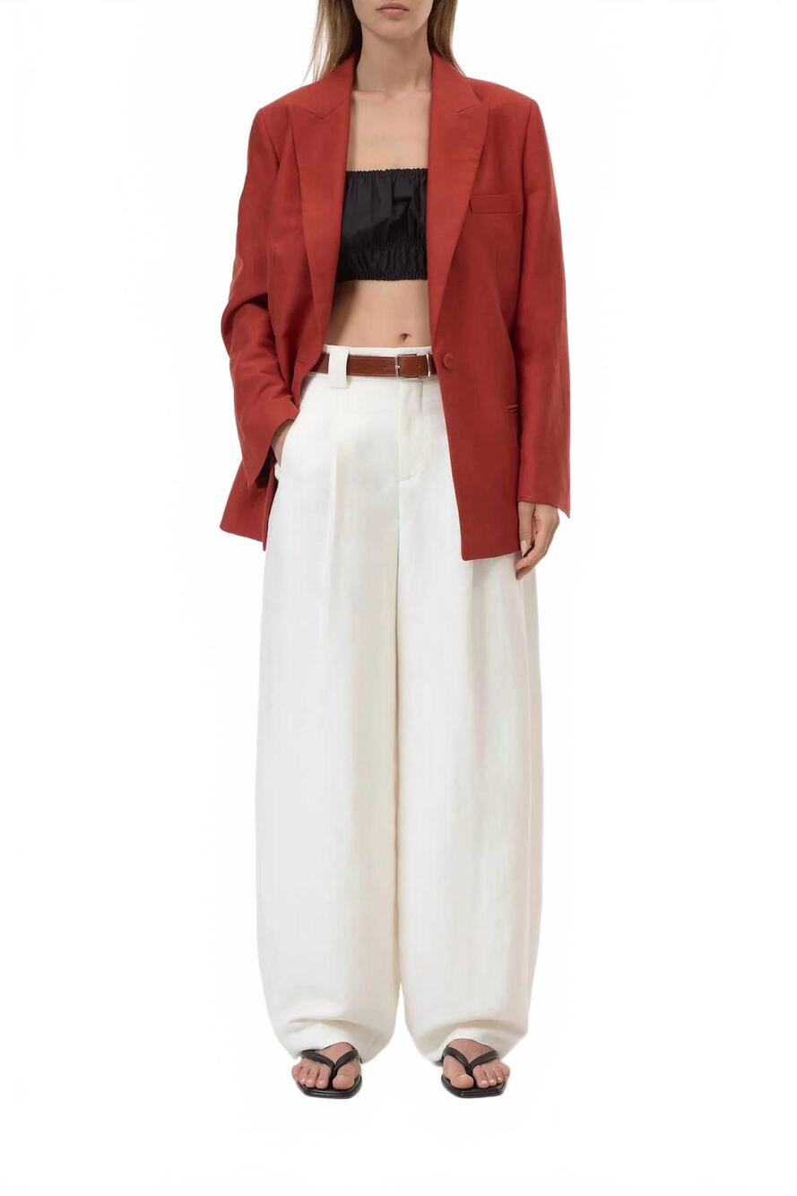 NEW CLOSED wendlyn wide pants in ivory